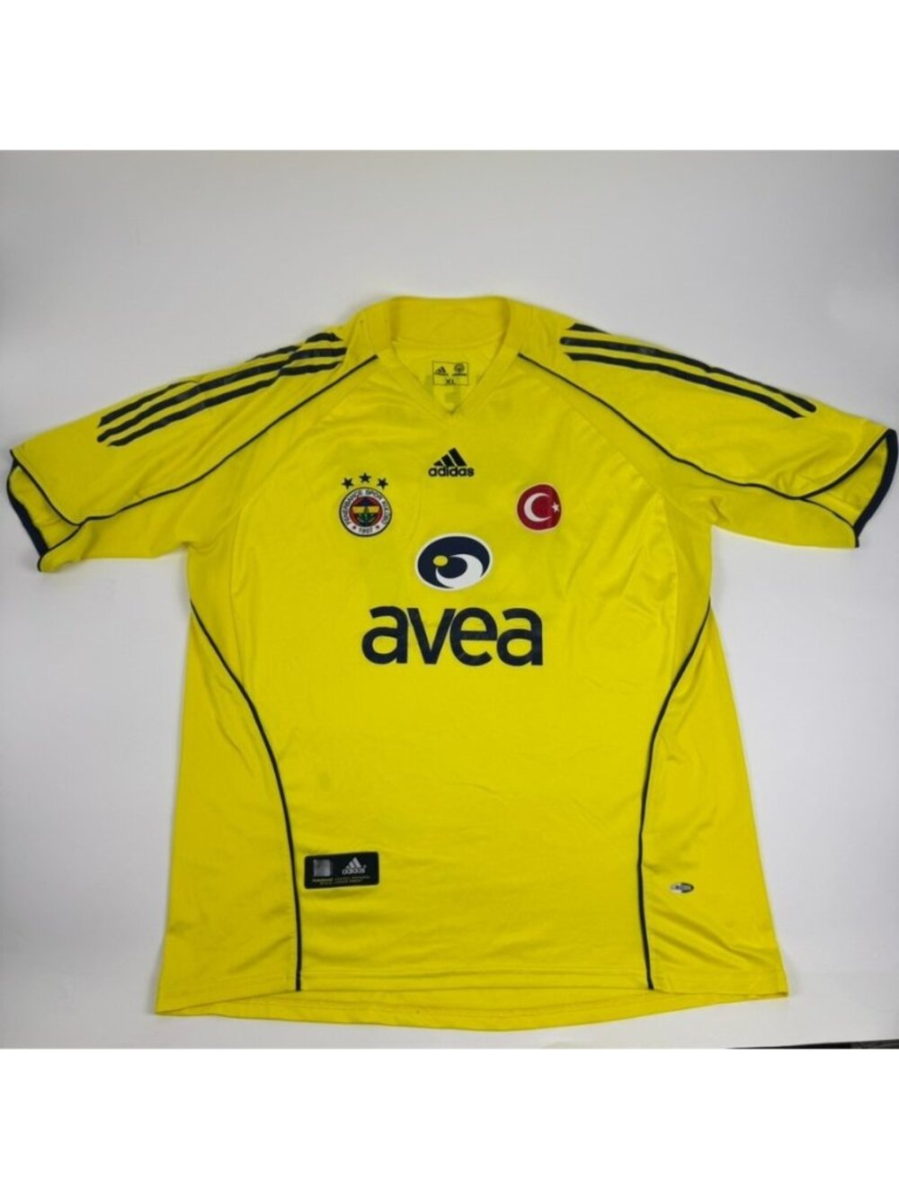 FENERBAHCE 2005 2006 AWAY FOOTBALL SHIRT SOCCER JERSEY ADIDAS sz XL MEN Olena 67